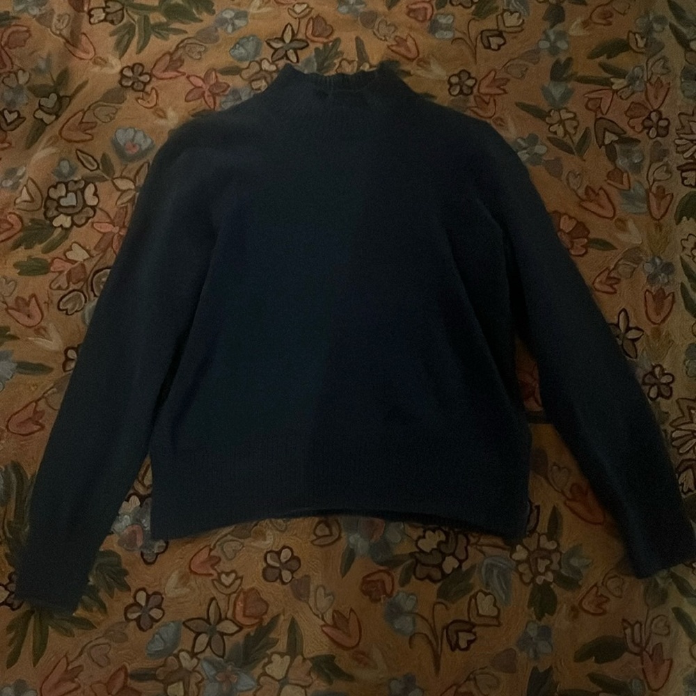 Old Navy Women’s Blue Turtleneck